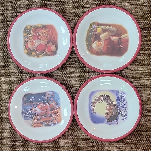 Pottery Barn Kids Kitchen Pottery Barn Kids Christmas Plates Poshmark